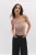 Body asymétrique à boutons-pression
