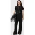 AllSaints Giana Crochet Tank Black