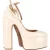 Valentino Garavani Tan-Go 155 platformpumps in wit lakleer