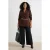 Trendyol Curve Dames Bruin Effen Lang Oversized Grote maten Blazers