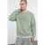 TRENDYOL MAN Heren Groen Slogan Lang Oversized Sweatshirts