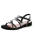 Tamaris Sandalen met riem  zwart