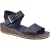 Hush Puppies Dames/dames Ellie leren sandalen (Marine)