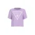 Dames crop top T-shirt met ronde hals Guess