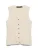 VERO MODA Gebreide bodywarmer ‘VMSILVIA’  beige