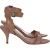 Loeffler Randall Reina Kitten Heel Sandalen in Beige Leer