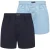 Lyle & Scott Boxershorts voor heren (Set van 2) (Blauw/Peacoat)