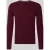 Christian Berg Men Pullover van kasjmier met geribde boorden
