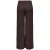 ONLY high waist straight fit broek – donkerbruin