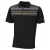 Island Green Matrix Print Heren Zwart Golf Poloshirt