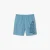 Men’s Lacoste Long Branded Swim Trunks in Blue
