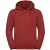 Russell Heren Authentieke Melange Zip Hoodie (Baksteen rood gemêleerd)