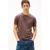 Tommy Jeans slim T-shirt donkerbruin
