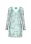 myMo ROCKS Jurk  lichtgrijs / pastelgroen