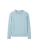 GOBI Cashmere Trui ‘Women’s Essential Cashmere Crewneck Sweater’  lichtblauw