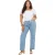 Brave Soul Dames/Dames Denim Mid Rise Straight Leg Jeans (Middenblauw)