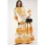 Paisleyprint Maxi-jurk met Ceintuur en Overhemdkraag