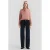 QS high waist wide leg jeans dark blue denim