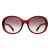 Seksy Oval Womens Transparant Burgundy Smoke Grey Gradient N2800