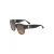 Kurt Geiger zonnebril Chelsea Square met tortoise print bruin