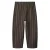 NAME IT MINI barrel gestreepte sweatpants – donkerbruin