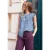 Blousetop met ronde hals en ruches