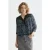 Scotch & Soda Contrast Yoke Short Sleeve Top Ikat Feather Blue