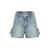 Vingino regular denim short light blue denim