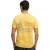 T-shirt Superdry geel backprint bergen slim fit