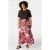 MS Mode A-lijn rok Plus Size met print – meerkleurig