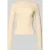 Pieces Slim fit gebreide pullover van viscosemix, model ‘MIRA’
