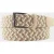 6Road Riem Beige Ceintuur vlecht stretch suede 395050/6062
