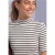 Shirt met col in ribbelpatroon