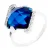 Orphelia Dames 925 Sterling Zilveren Ring – Zilver ZR-7208