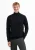 No Excess Pullover Roll Neck Black  M