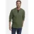 Jan Vanderstorm regular fit longsleeve IVOR Plus Size olijfgroen