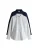The Set Blouse  navy / wit