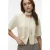 VERO MODA vest ecru gebreid