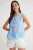 Fleurige Strik Voorpand Blouse