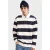 Redefined Rebel gestreepte sweater donkerblauw