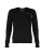 Les Hommes stoppen V-neck Mannen zwart