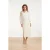 Smashed Lemon Glinsterende pailletten midi-rok champagne |