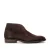 Floris van Bommel Terra 01.00 suède enkelboots donkerbruin