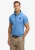 Superdry Poloshirt Pique Monogram Polo Shirt M1110465a Deep Blue Wave/eclipse Navy Mannen
