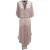 Maje Rifal maxi-jurk met paisleyprint in roze polyester