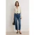TRENDYOLMİLLA Dames Blauw Effen Culotte Hoge taille Jeans