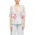comma – female – Gestructureerde blouse met tuniekhals