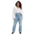 Levis Damesjeans 725 met hoge taille en bootcut-pasvorm (Lichtblauw)