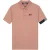 Malelions Men Captain Polo | Light Mauve/Navy