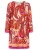 Ana Alcazar Jurk ‘Wegala’  beige / pink / rood